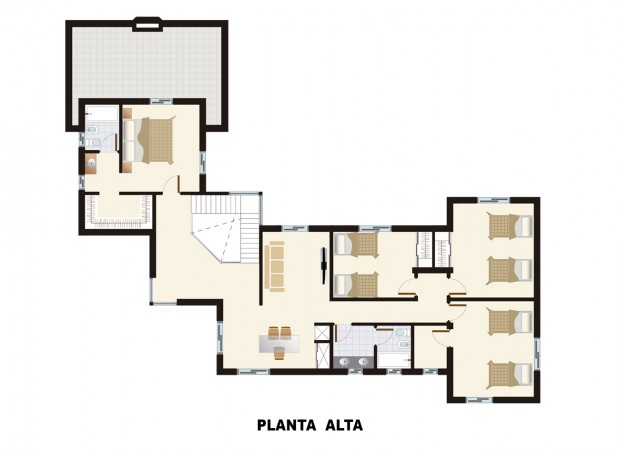 CASA DE 4 DORMITORIOS  CON AMPLIO JARDIN - EN VENTA