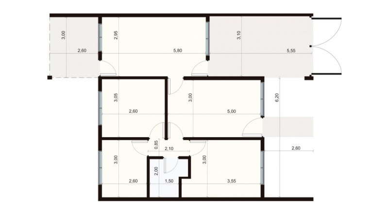 CASA DE 3 DORMITORIOS - EN UBICACION CENTRICA - EN VENTA