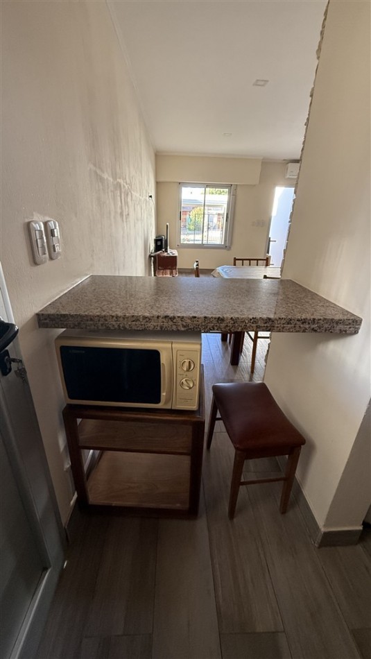 DEPARTAMENTO DE 1 DORMITORIO - CON PATIO Y COCHERA