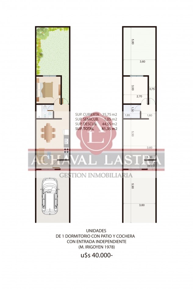 DEPTOS DE 1 DORMITORIOS - A ESTRENAR - EN VENTA