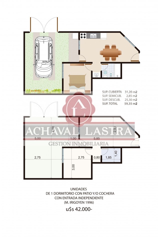 DEPTOS DE 1 DORMITORIOS - A ESTRENAR - EN VENTA