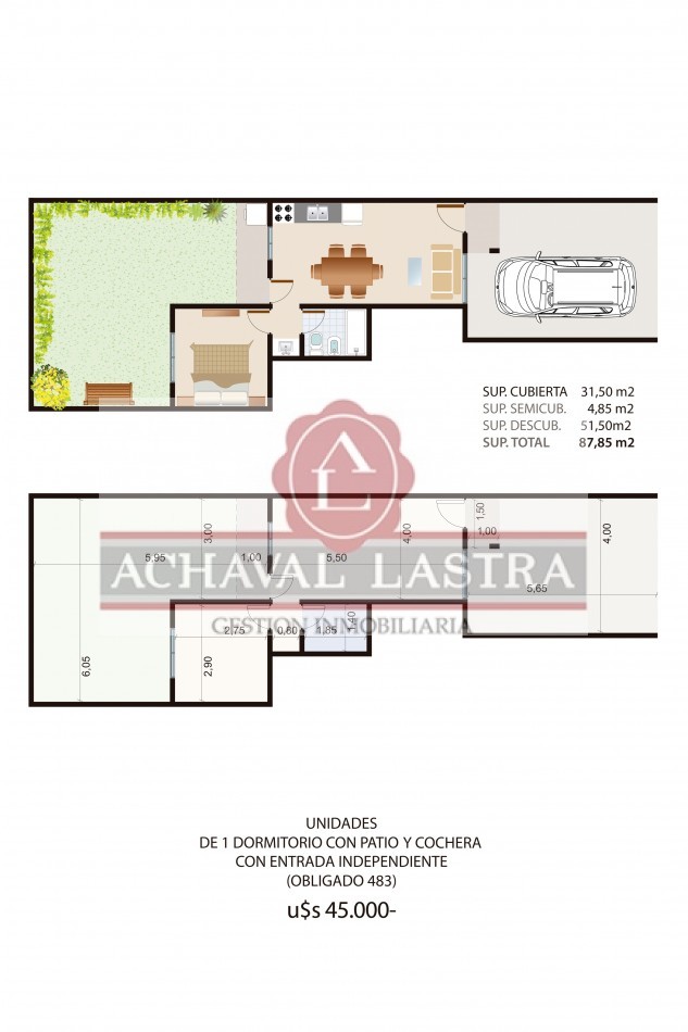 DEPTOS DE 1 DORMITORIOS - A ESTRENAR - EN VENTA